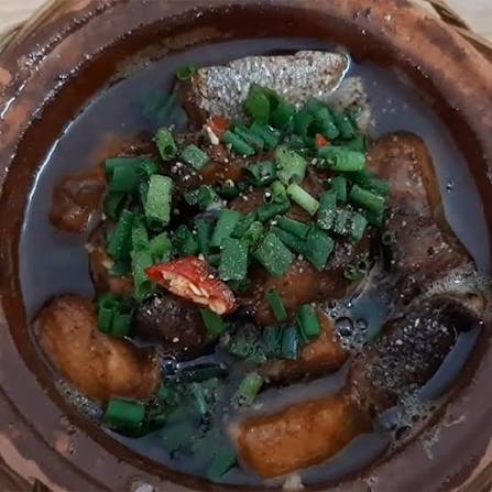 cá bò da kho tiêu