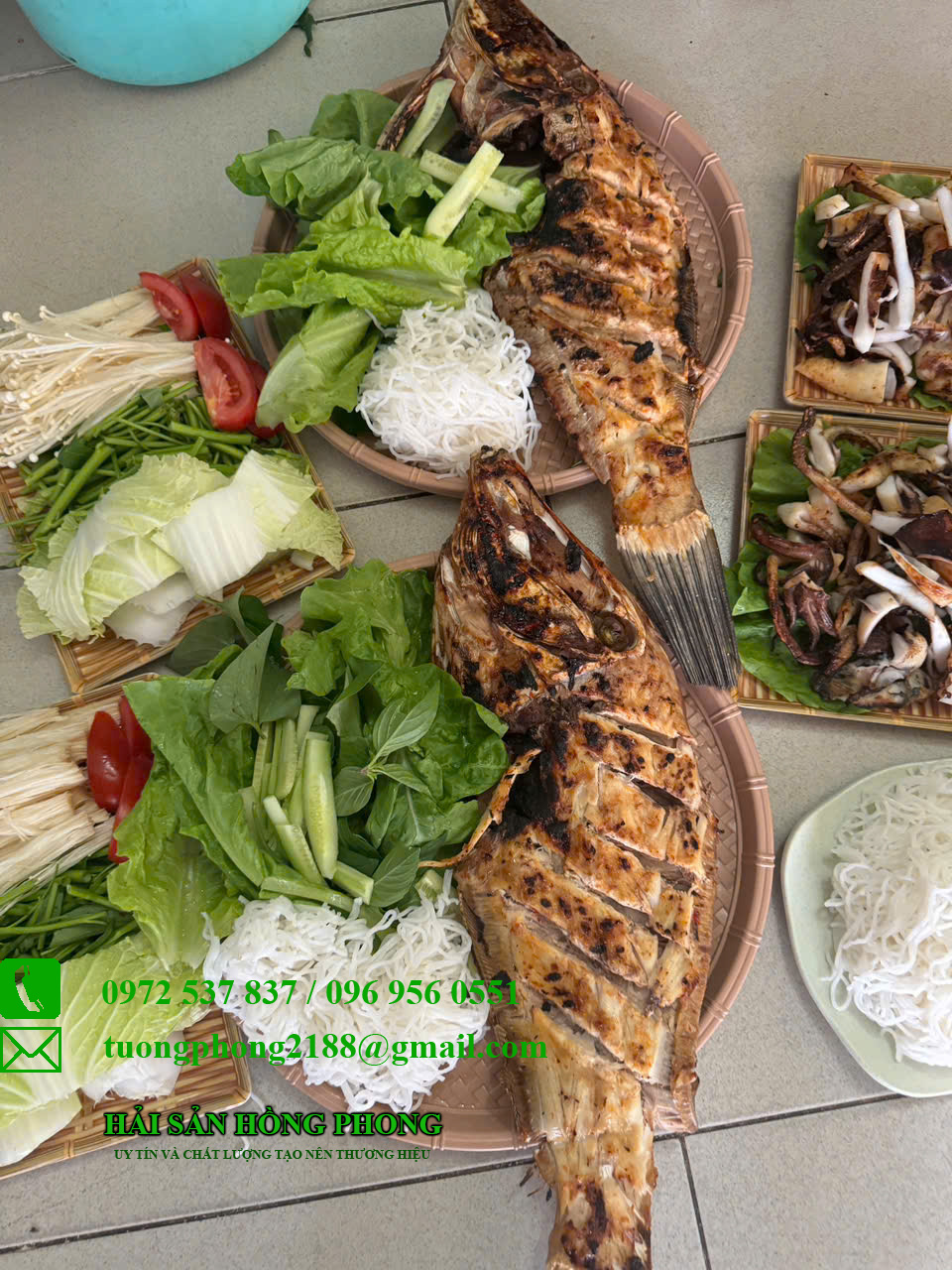 Cá bò da nướng muối ớt hoàn thiện thơm ngon
